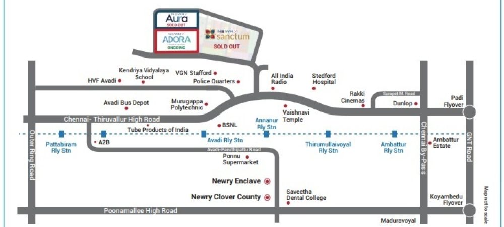 newry adora locationplan