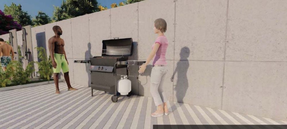 orchard park barbecue area