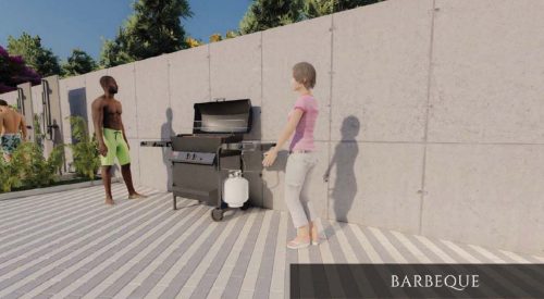 orchard park barbecue area