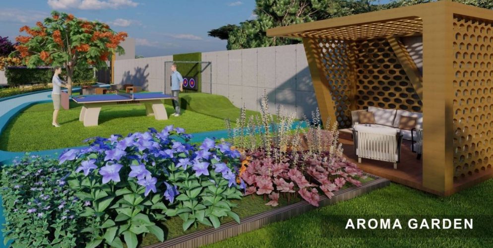 orchard park landscape garden and tree planting