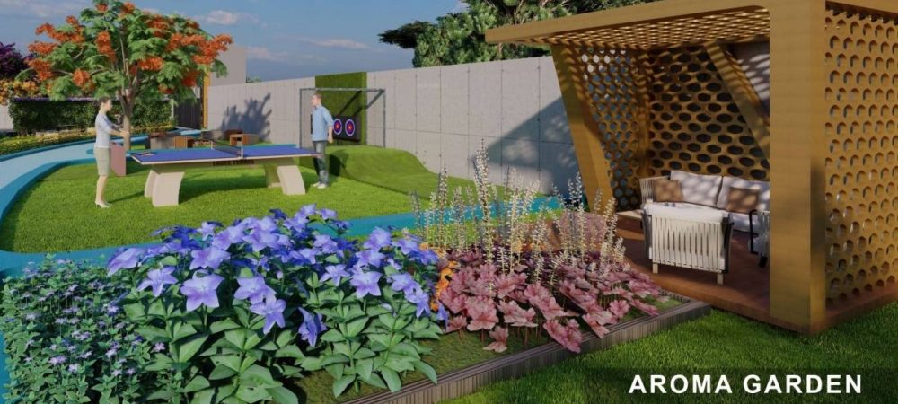 orchard park landscape garden and tree planting