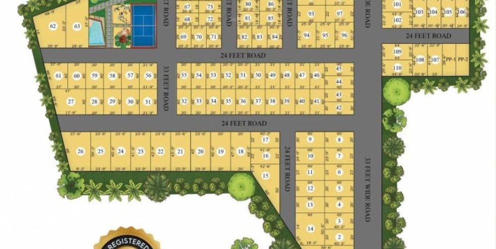 orchard park layout plan