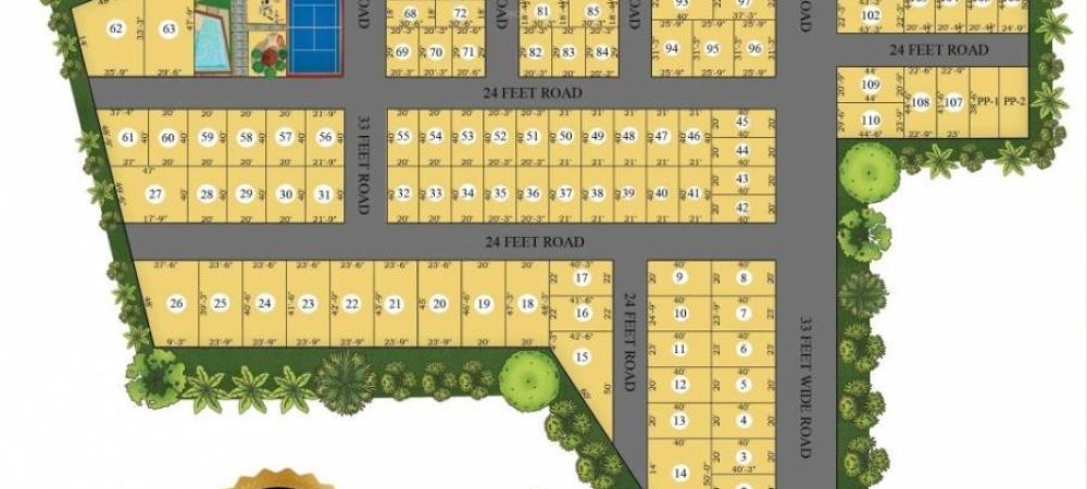 orchard park layout plan