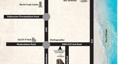 prathyangira location plan