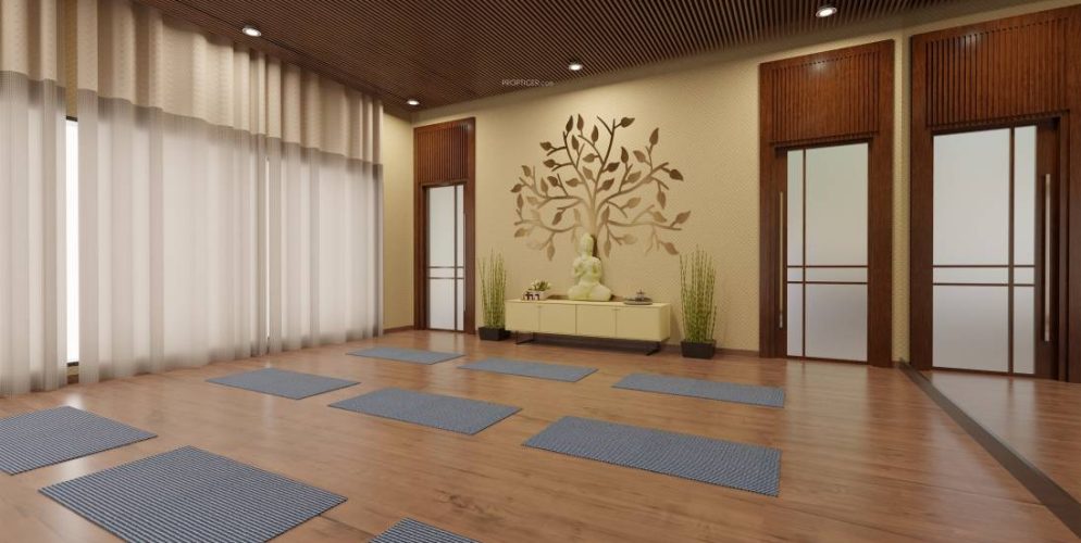 prosper yoga meditation area