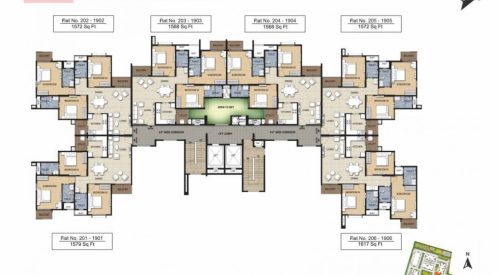 risington 2 tower a1 cluster plan 3