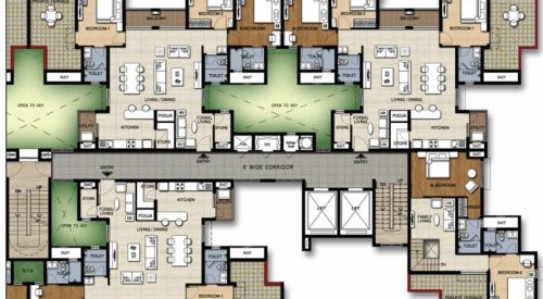 risington 2 tower a2 cluster plan