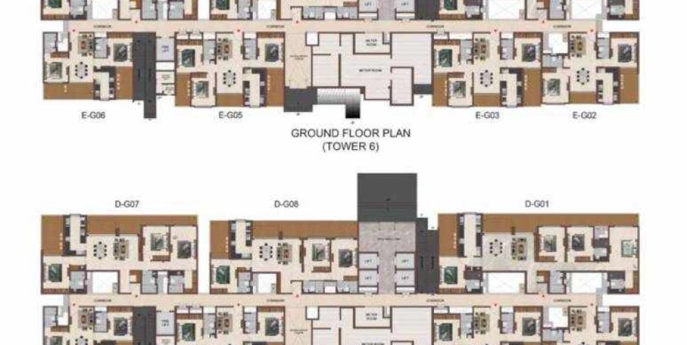 sun city phase 2 cluster plan tower 5&6