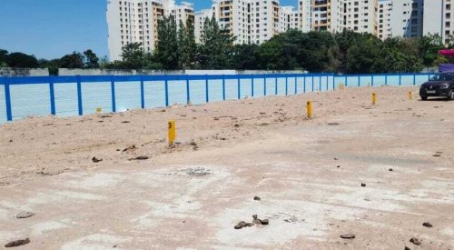 V Square tech city plot