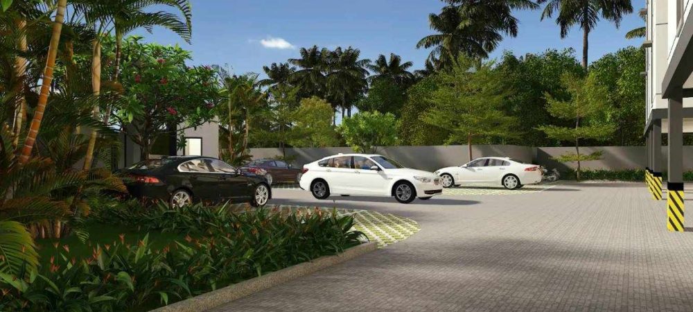 the edge car parking