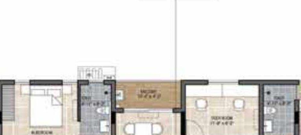 the edge floor plan 3bhk 1204 Sqft