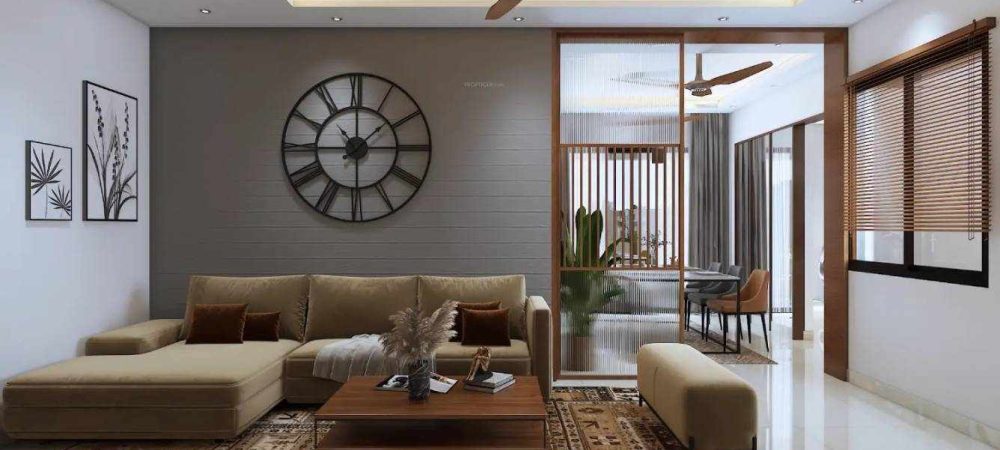 the edge living area