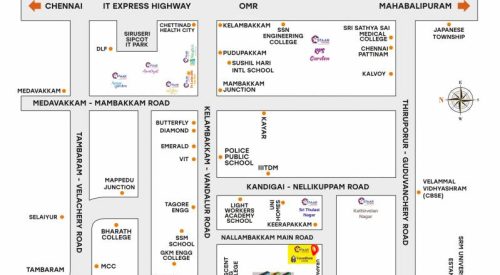 vasantham-nagar Location Plan